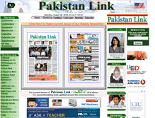 Tablet Screenshot of pakistanlink.org